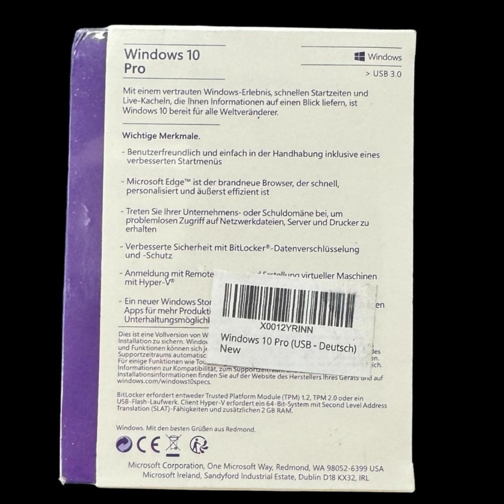 Pre-owned Microsoft Windows 10 Pro USB Product Key - Own4Less